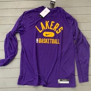 New Lakers Dri-fit long sleeve tee